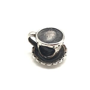 Pandora Tea Cup & Saucer Retired Charm